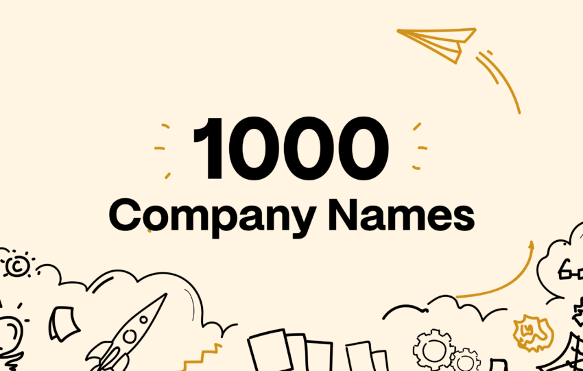 1000 Company Names for You to Use