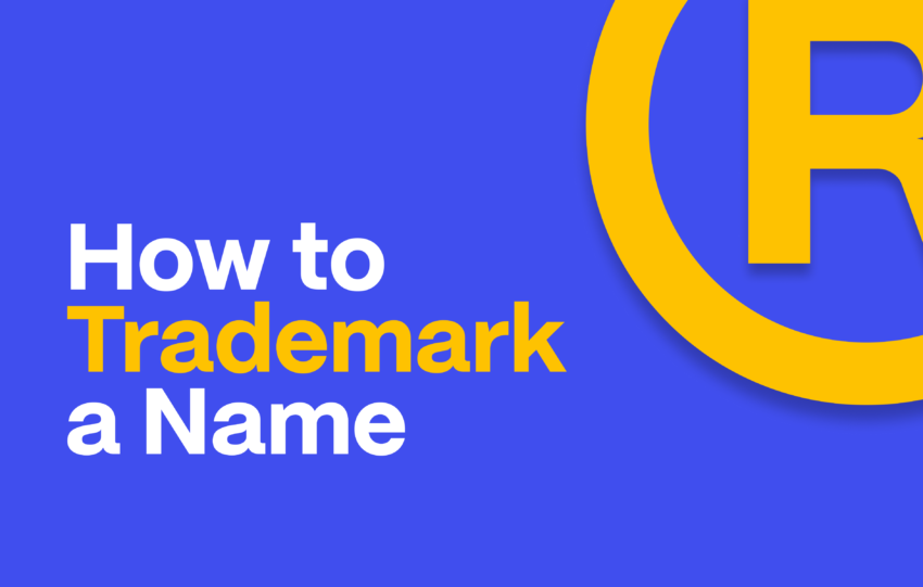 Feature image for a Nichehacks blog titled "How to Trademark a Name."
